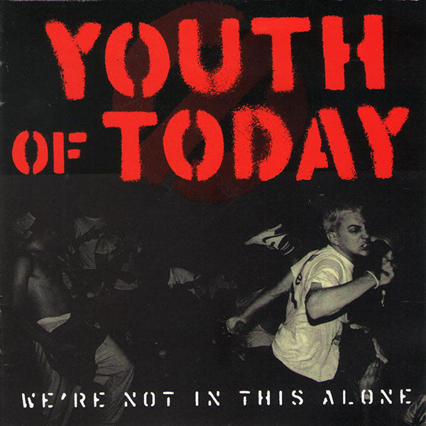 Youth Of Today - We're Not In This Alone - Used - CD - Stereo - 1997 Reissue VG/VG