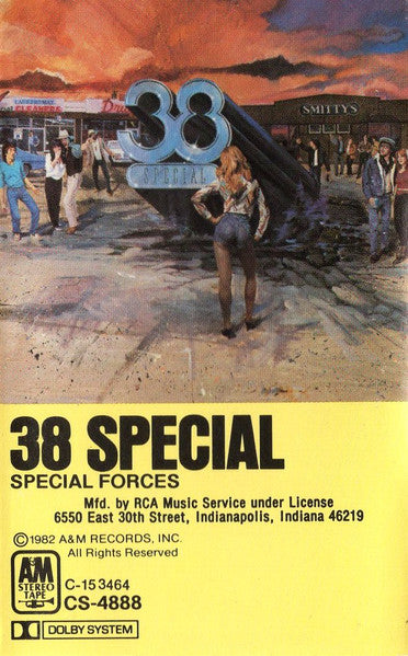 38 Special - Special Forces - Used 1982 Cassette Repress - VG/VG