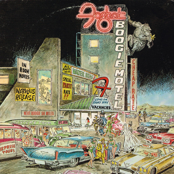 Foghat - Boogie Motel - Used - LP - Stereo - 33 ⅓ RPM - 1979 Reissue VG/VG