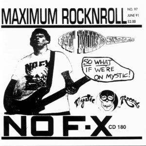 NOFX - Maximum Rocknroll - Used CD 1992 Reissue VG/VG