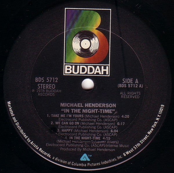 Michael Henderson - In The Night-Time - Used - LP - Stereo - 33 ⅓ RPM - 1978 Reissue VG/VG