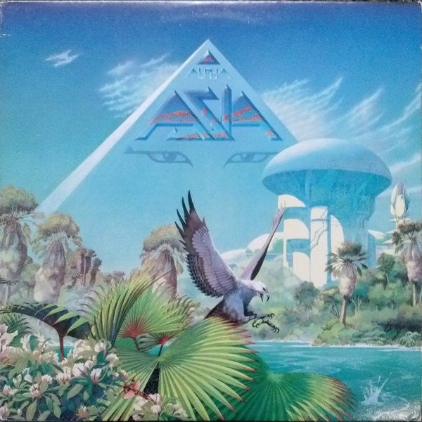 Asia (2) - Alpha - Used - LP - Stereo - 33 ⅓ RPM - 1983 Reissue VG/VG