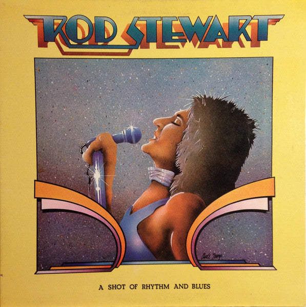 Rod Stewart - A Shot Of Rhythm And Blues - Used - LP - Stereo - 33 ⅓ RPM - 1976 Reissue VG+/VG+