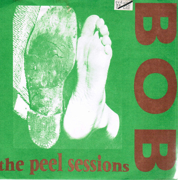 BOB - The Peel Sessions - Used 1992 7" - Clear Dark Red - VG+/VG