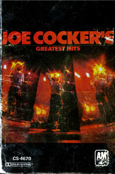 Joe Cocker - Joe Cocker's Greatest Hits - Used 1977 Cassette - VG/VG
