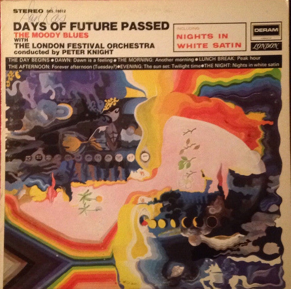 The Moody Blues - Days Of Future Passed - Used - LP - Stereo - 33 ⅓ RPM - 1980 Reissue VG/VG