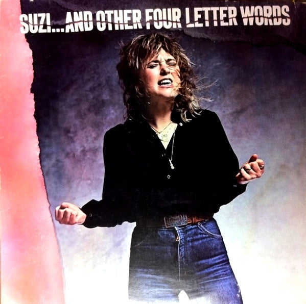 Suzi Quatro - Suzi... And Other Four Letter Words - Used - LP - Stereo - 33 ⅓ RPM - 1979 Reissue VG+/VG