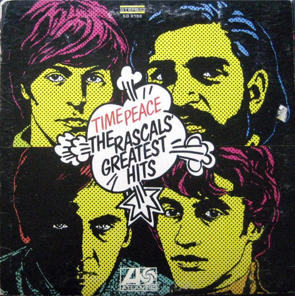 The Rascals - Time Peace: The Rascals' Greatest Hits - Used - LP - Stereo - 33 ⅓ RPM - 1968 Reissue VG/VG