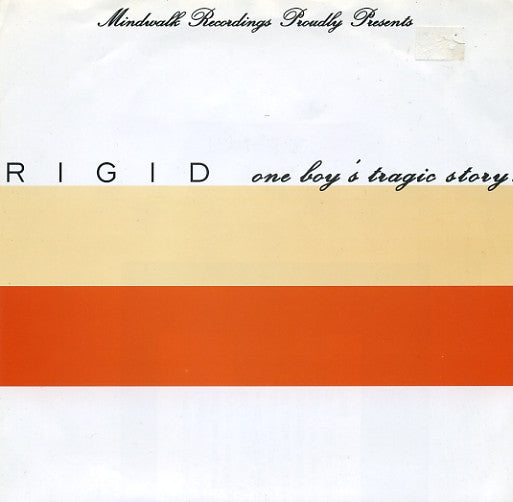 Rigid - One Boy's Tragic Story... - Used 1997 7" - VG+/VG