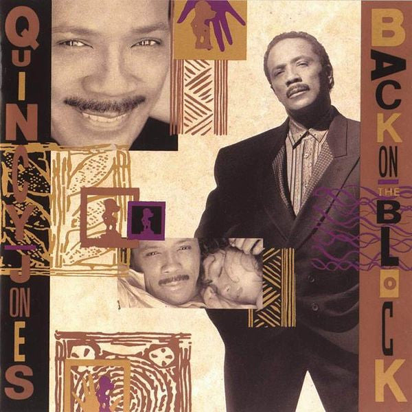 Quincy Jones - Back On The Block - Used - LP - Stereo - 33 ⅓ RPM - 1989 Reissue VG/VG