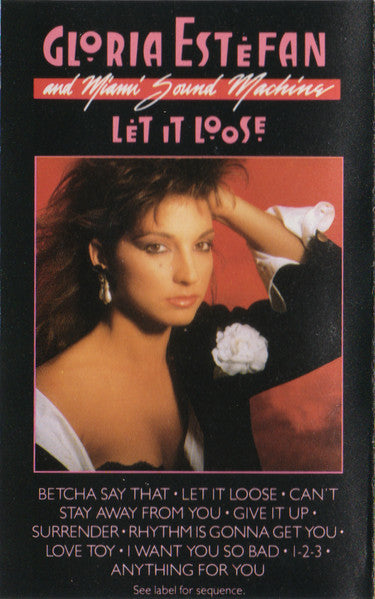 Miami Sound Machine - Let It Loose - Used 1987 Cassette - VG/VG