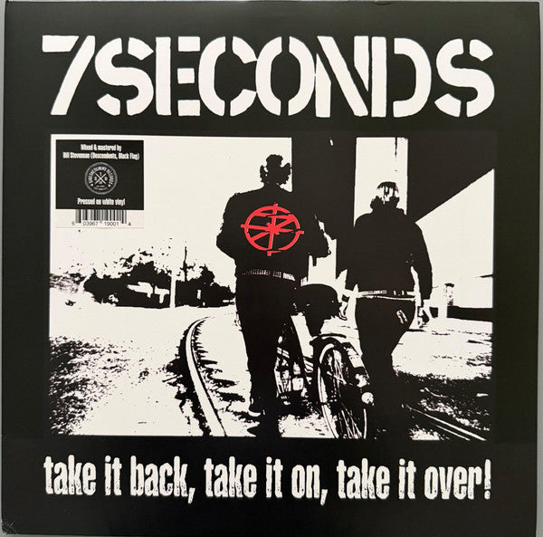 7 Seconds - Take It Back, Take It On, Take It Over - 2026 LP Reissue - White