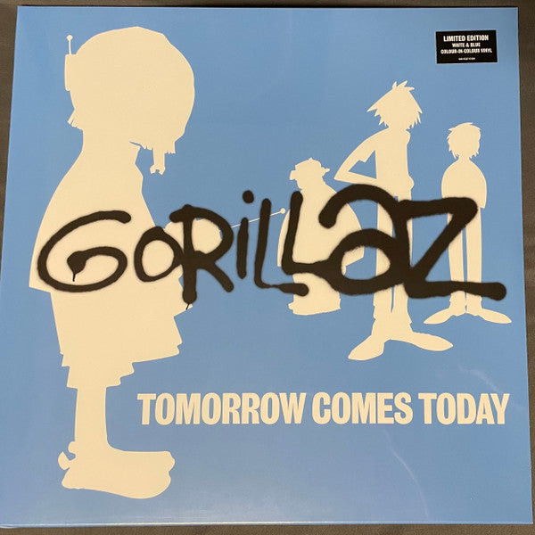 Gorillaz - Tomorrow Comes Today - 2025 EP Reissue - White in Blue
