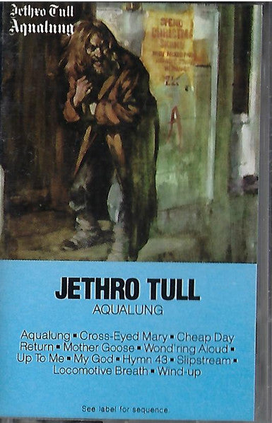 Jethro Tull - Aqualung - Used 1980 Cassette - VG/VG