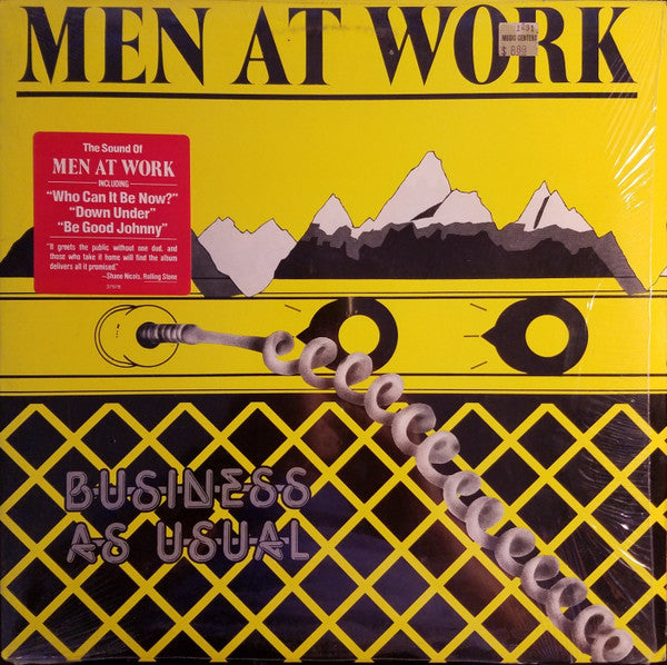 Men At Work - Business As Usual - Used - LP - Stereo - 33 ⅓ RPM - 1982 Reissue VG+/VG+