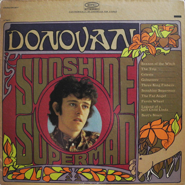 Donovan - Sunshine Superman - Used - LP - Stereo - 33 ⅓ RPM - 1967 Repress VG/G+