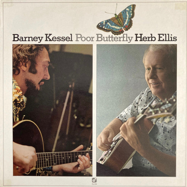 Barney Kessel - Poor Butterfly - Used - LP - Stereo - 33 ⅓ RPM - 1982 Reissue VG+/VG+