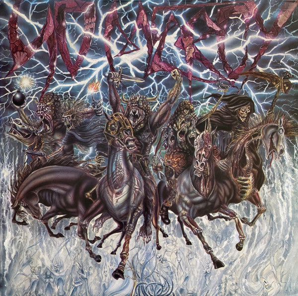 No Mercy - Widespread Bloodshed / Love Runs Red - Used 1987 LP - VG/VG+ *