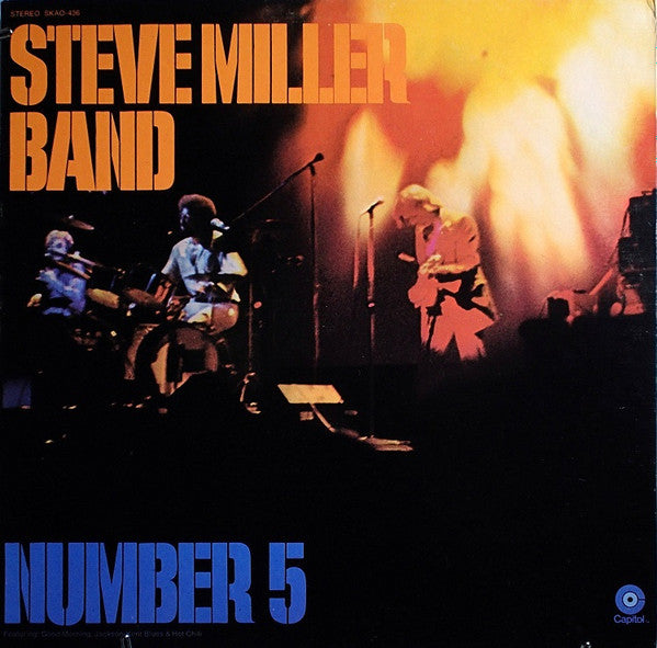 Steve Miller Band - Number 5 - Used - LP - Stereo - 33 ⅓ RPM - 1970 Reissue VG/VG
