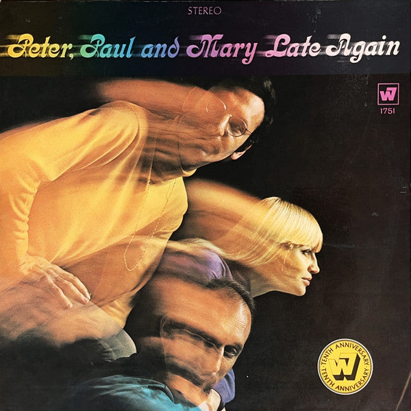 Peter, Paul & Mary - Late Again - Used 1968 LP Import - VG+/VG+