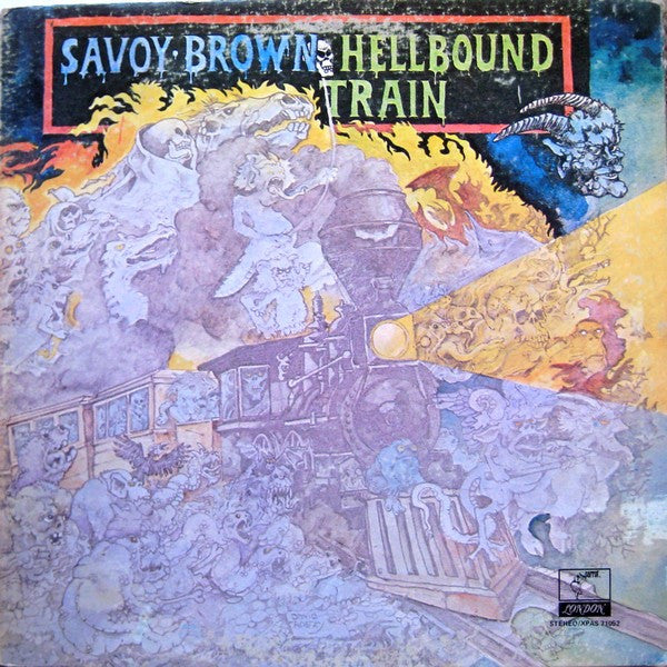 Savoy Brown - Hellbound Train - Used - LP - Stereo - 33 ⅓ RPM - 1972 Reissue VG/VG