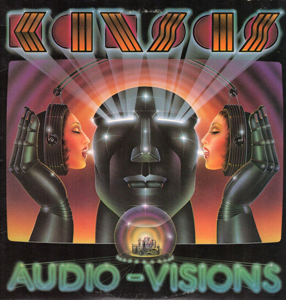 Kansas (2) - Audio-Visions - Used - LP - Stereo - 33 ⅓ RPM - 1980 Reissue VG+/VG+