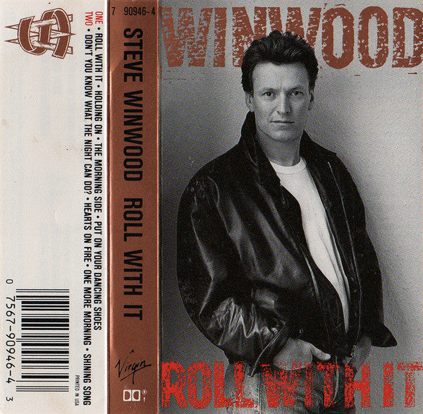 Steve Winwood - Roll With It - Used 1988 Cassette - VG/VG