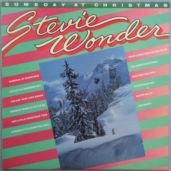 Stevie Wonder - Someday At Christmas - Used - LP - Stereo - 33 ⅓ RPM - 1978 Reissue VG/VG