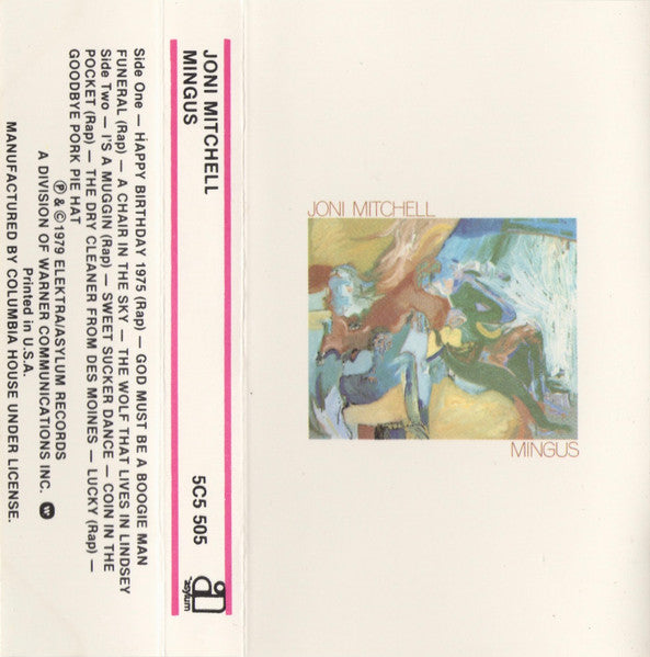 Joni Mitchell - Mingus - Used 197x Cassette - VG/VG