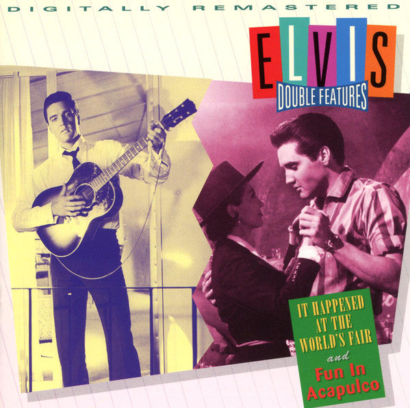 Elvis Presley - It Happened At The Worlds Fair & Fun In Acapulco - Used - CD - Stereo - 1993 Reissue VG+/VG+
