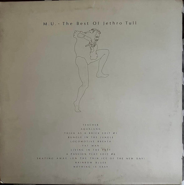 Jethro Tull - M.U.- The Best Of Jethro Tull - Used - LP - Stereo - 33 ⅓ RPM - 1975 Reissue VG/VG