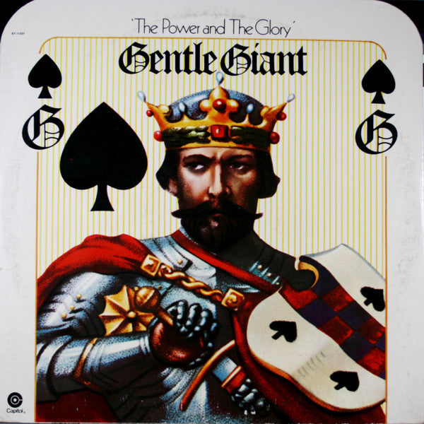 Gentle Giant - The Power And The Glory - Used - LP - Stereo - 33 ⅓ RPM - 1974 Reissue VG/VG
