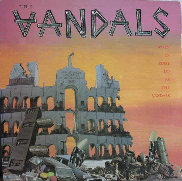 The Vandals - When In Rome Do As The Vandals - Used 1984 LP - VG+/VG+ *