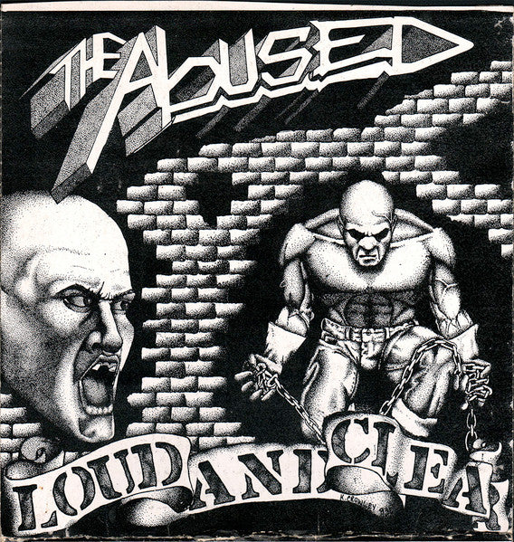 The Abused - Loud And Clear - Used 1983 7" EP - VG/VG *