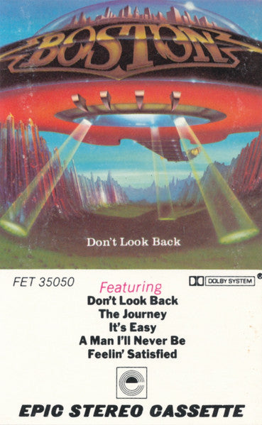 Boston - Don't Look Back - Used 1978 Cassette - VG/VG