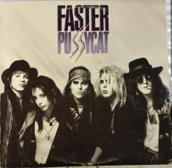 Faster Pussycat - Faster Pussycat - Used - LP - Stereo - 33 ⅓ RPM - 1987 Reissue VG/VG