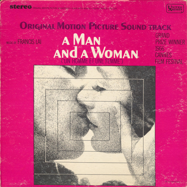 Francis Lai - A Man And A Woman (Original Motion Picture Soundtrack) - Used - LP - Stereo - 33 ⅓ RPM - 1966 Reissue VG/VG