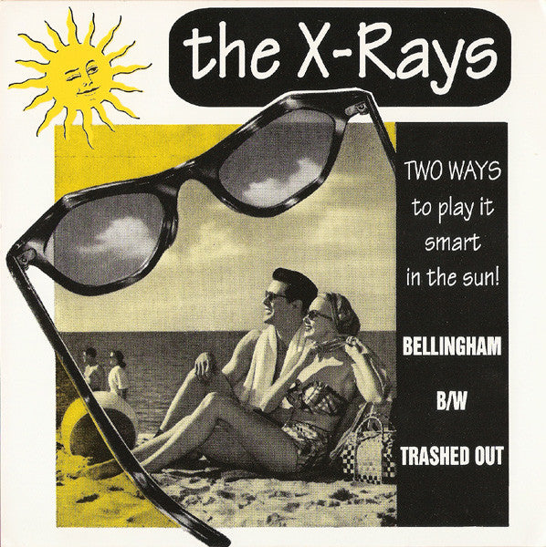 X-Rays - Bellingham B/W Trashed Out - Used 1995 7" Single - VG/VG