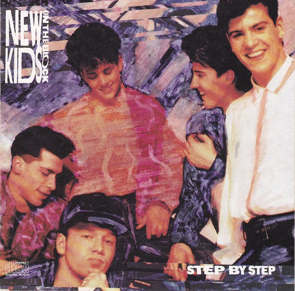 New Kids On The Block - Step By Step - Used - CD - Stereo - 1990 Reissue VG+/VG+