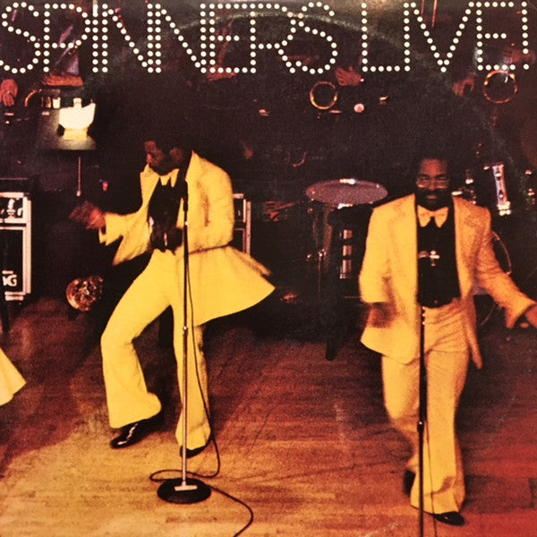 Spinners - Spinners Live! - Used - LP - Stereo - 33 ⅓ RPM - 1975 Reissue VG/VG