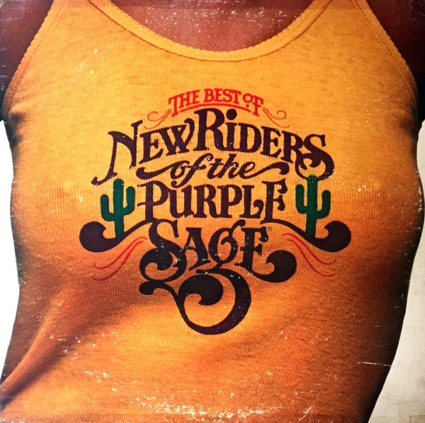 New Riders Of The Purple Sage - The Best Of New Riders Of The Purple Sage - Used - LP - Stereo - 33 ⅓ RPM - 1976 Reissue VG/VG