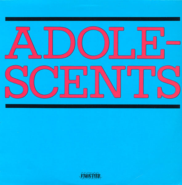 Adolescents - Adolescents - Used 1982 LP - VG+/VG+ *