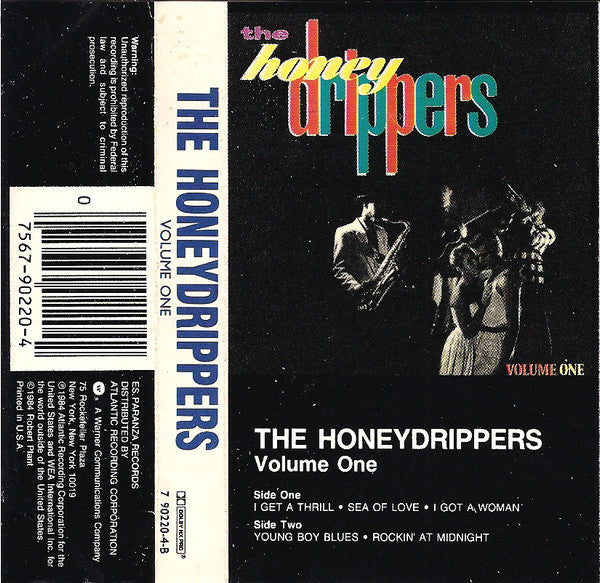 The Honeydrippers - Volume One - Used 1984 Cassette - VG/VG