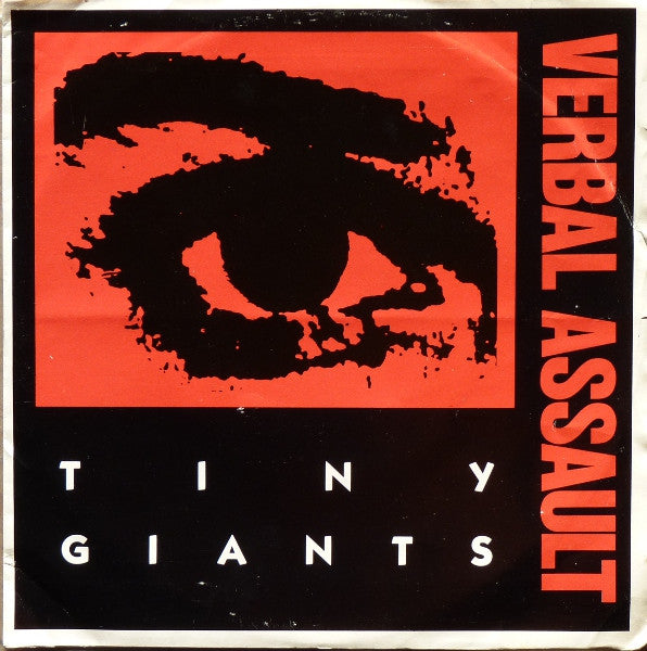 Verbal Assault - Tiny Giants - Used 1988 7" Single - VG+/VG *