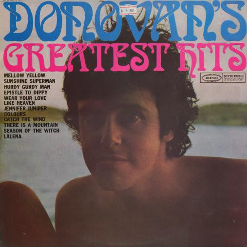 Donovan - Donovan's Greatest Hits - Used - LP - Stereo - 33 ⅓ RPM - 1969 Reissue VG/VG