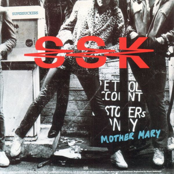 Supersuckers - Mother Mary / Leave This Town - Used 1996 7" Single - VG+/VG