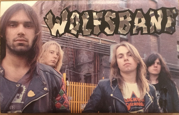 Wolfsbane - Live Fast, Die Fast - Used 1989 Cassette - VG/VG