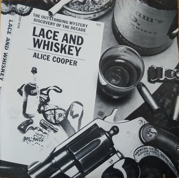 Alice Cooper - Lace And Whiskey - Used 1977 LP Reissue VG+/VG+