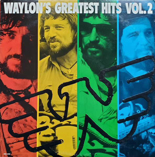Waylon Jennings - Waylon's Greatest Hits Vol.2 - Used - LP - Stereo - 33 ⅓ RPM - 1984 Reissue VG+/VG+
