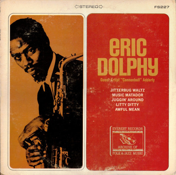 Eric Dolphy - Eric Dolphy - Used - LP - Stereo - 33 ⅓ RPM Reissue VG+/VG+